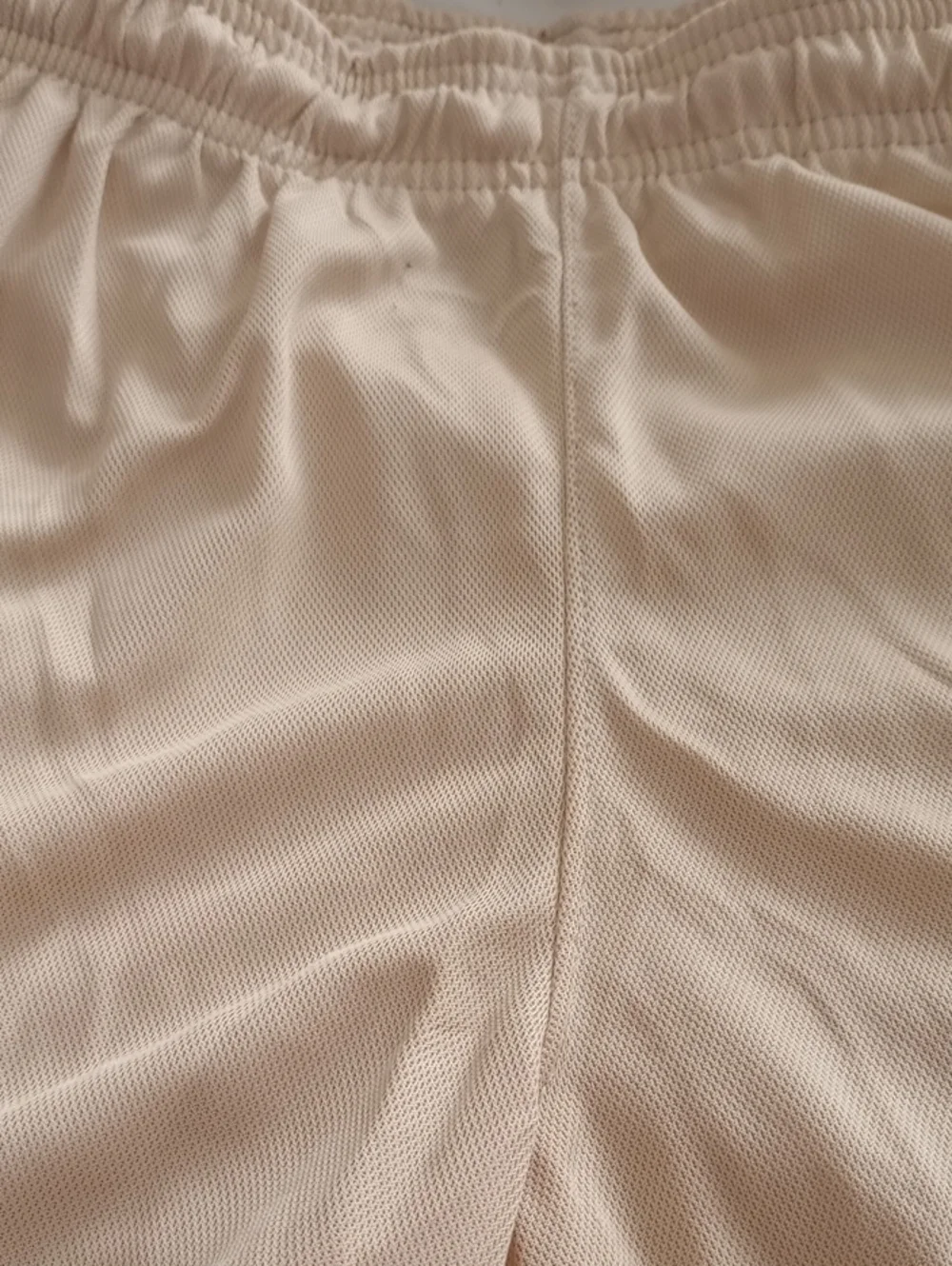 NWT ADIDAS Light Gold Athletic Training Shorts with Trefoil Logo